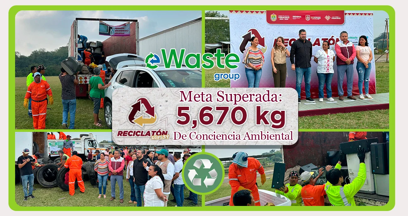 ¡Éxito en el Reciclatón EcoFest Tuxpan 2026!: Ciudadanía y Gobierno unidos por el Planeta